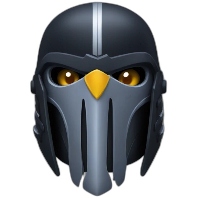 Raven guard with muzzel emoji