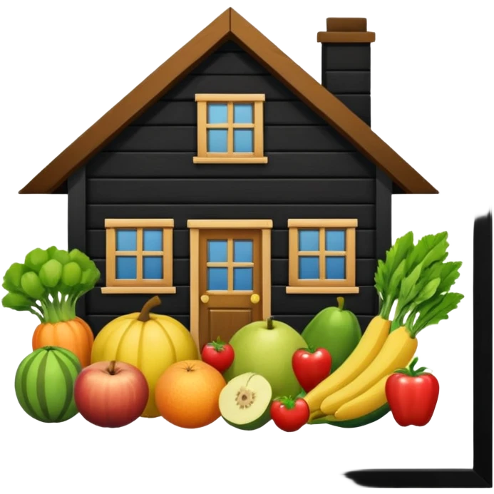 food and housing emoji
