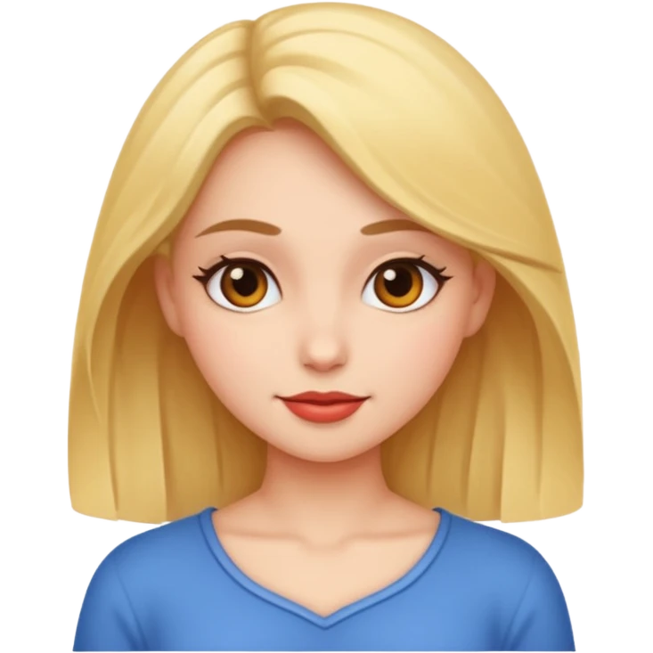 Shy but flirty  emoji
