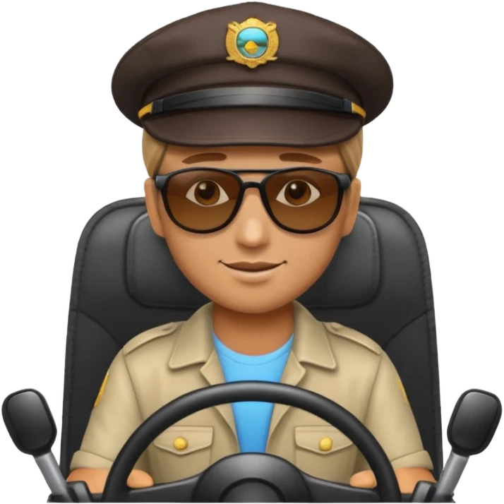 Ride Operator at Controls emoji