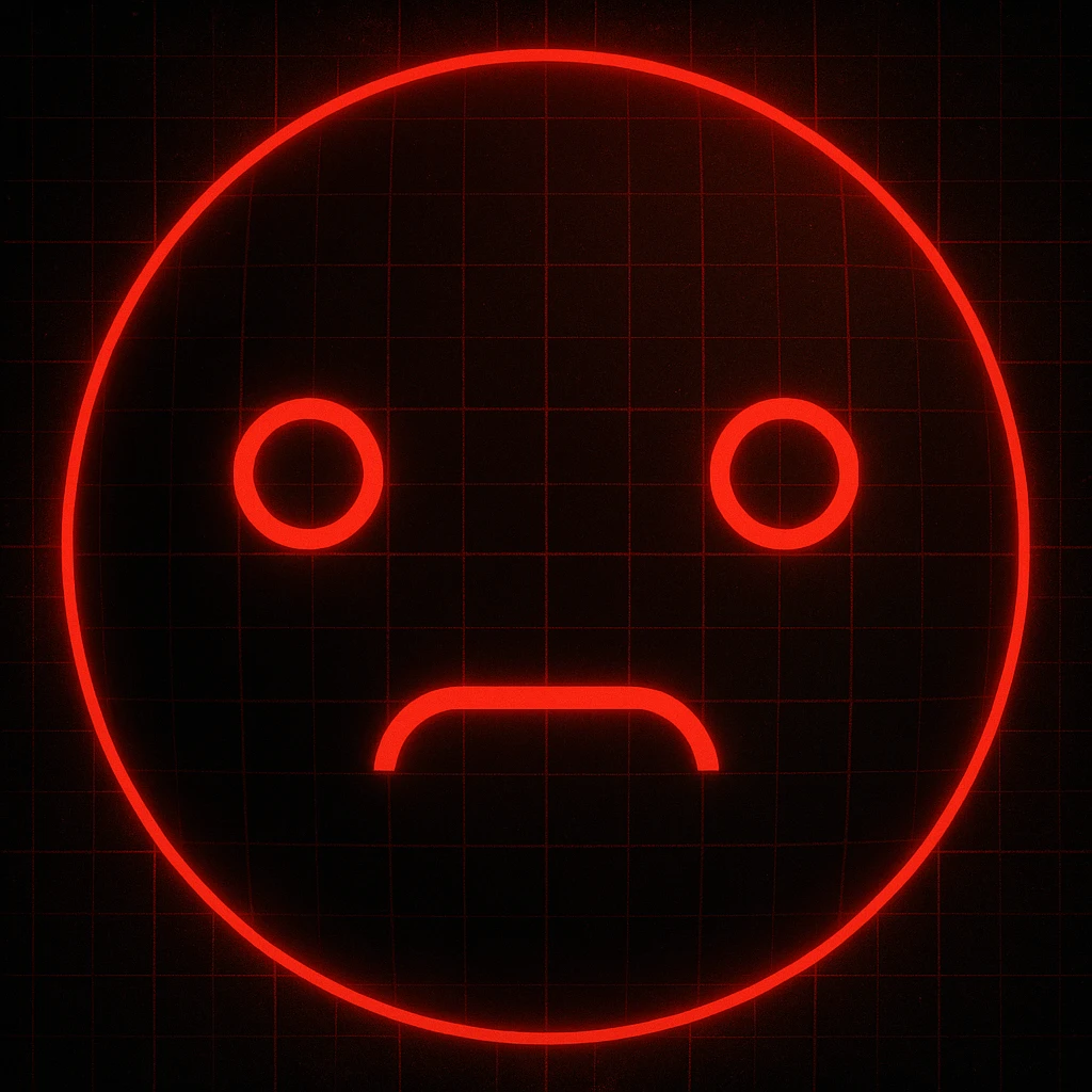 Create a variant of the dark CIA-inspired style image with a red glowing grid overlay, maintaining the dark and mysterious atmosphere. emoji
