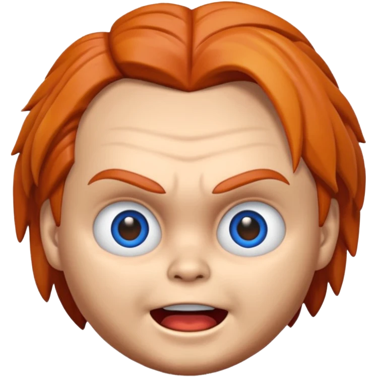 Un emojin de chuky emoji