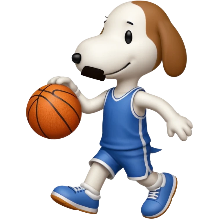Crea un Snoopy funcionado con lamelo ball emoji