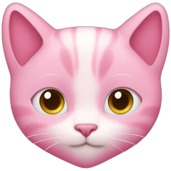 pink cat heart emoji