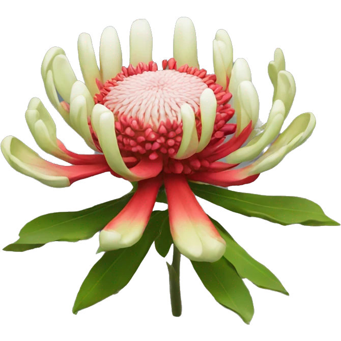 Waratah flower emoji