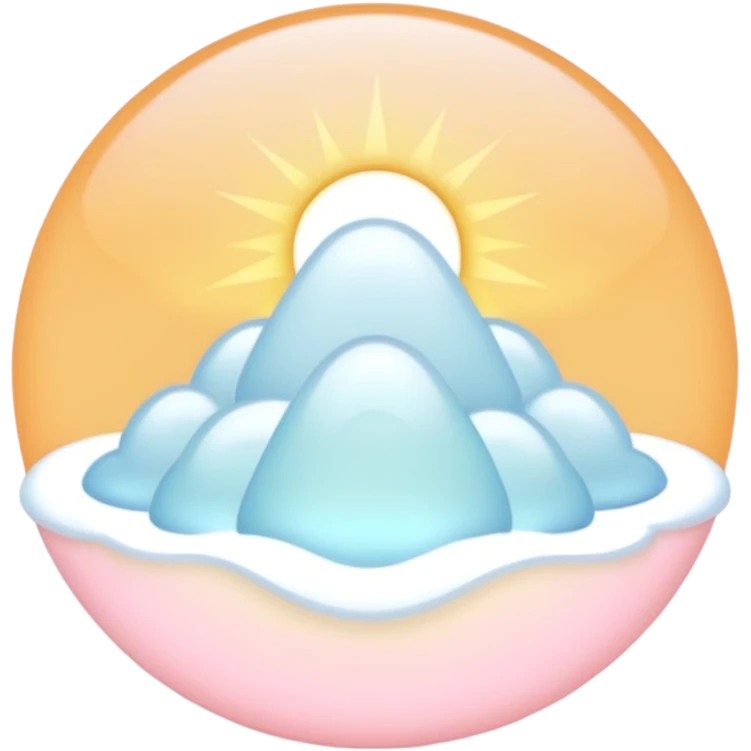 pastel whitish light pale divine shiny aesthetic  emoji