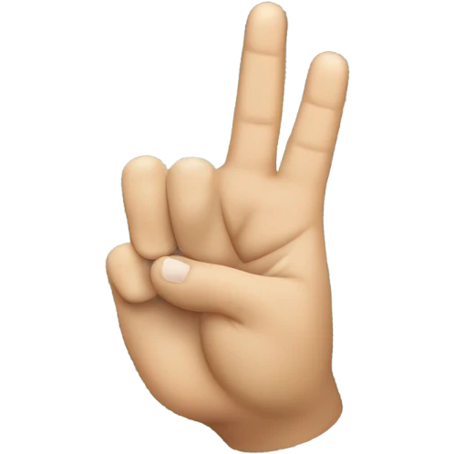 Spock fingers emoji