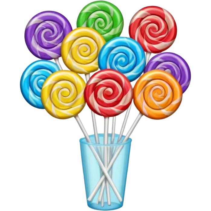 Bouquet of lolipops emoji
