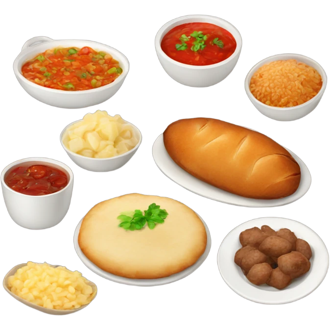 russian food emoji