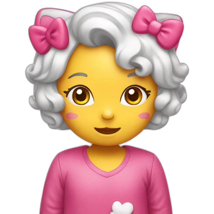 Hello kitty  emoji