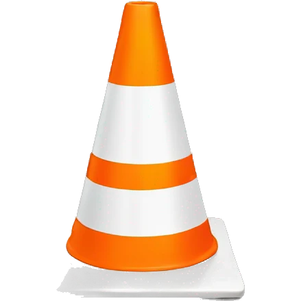 Traffic cone emoji