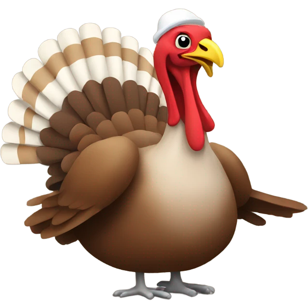 Turkey driving  emoji