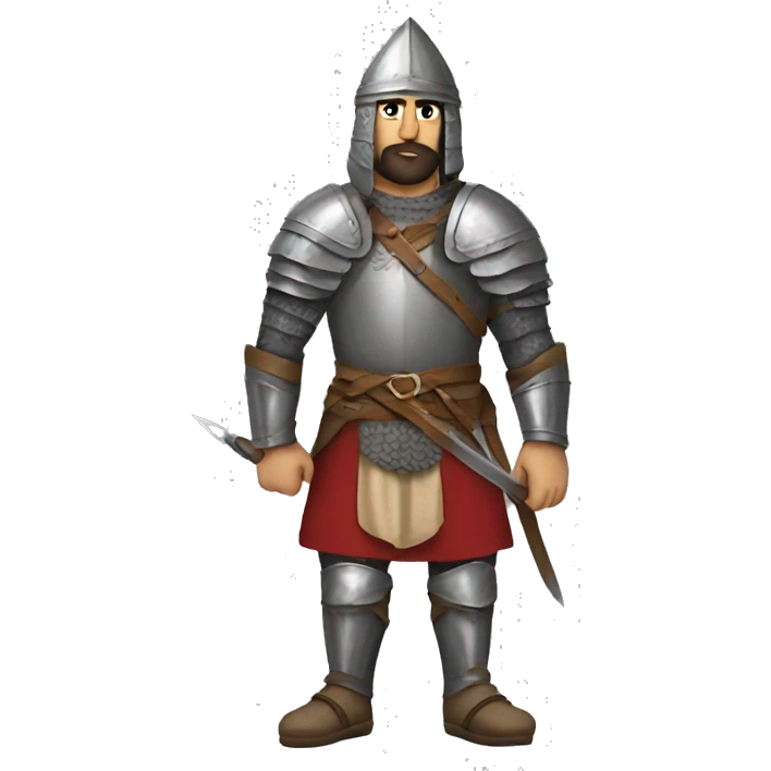 Armenian medieval warrior emoji