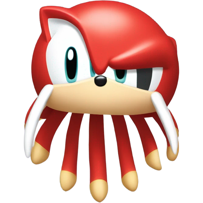 Even brighter knuckles from sonic emoji