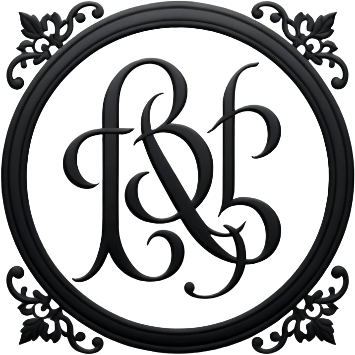 calligraphy style “SMD” emoji