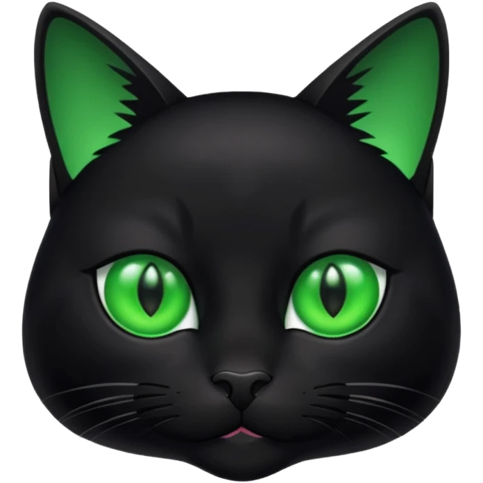 Black cat emoji