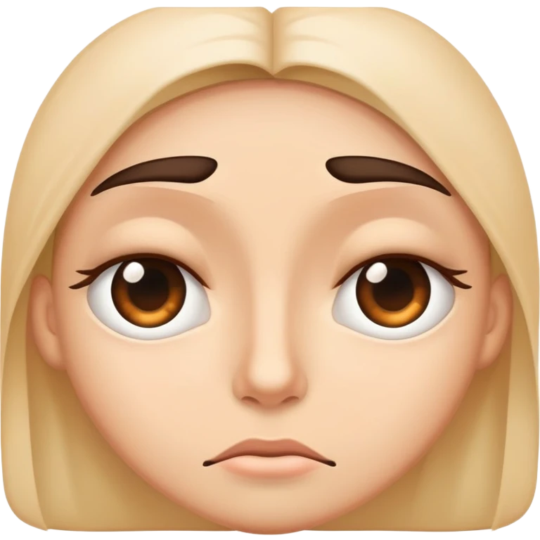 tired eyes emoji