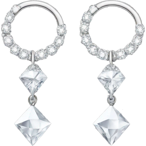 Diamant Ohrringe  emoji