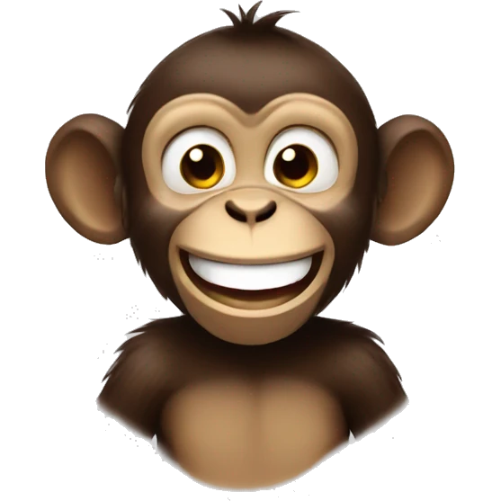 giggling monkey emoji