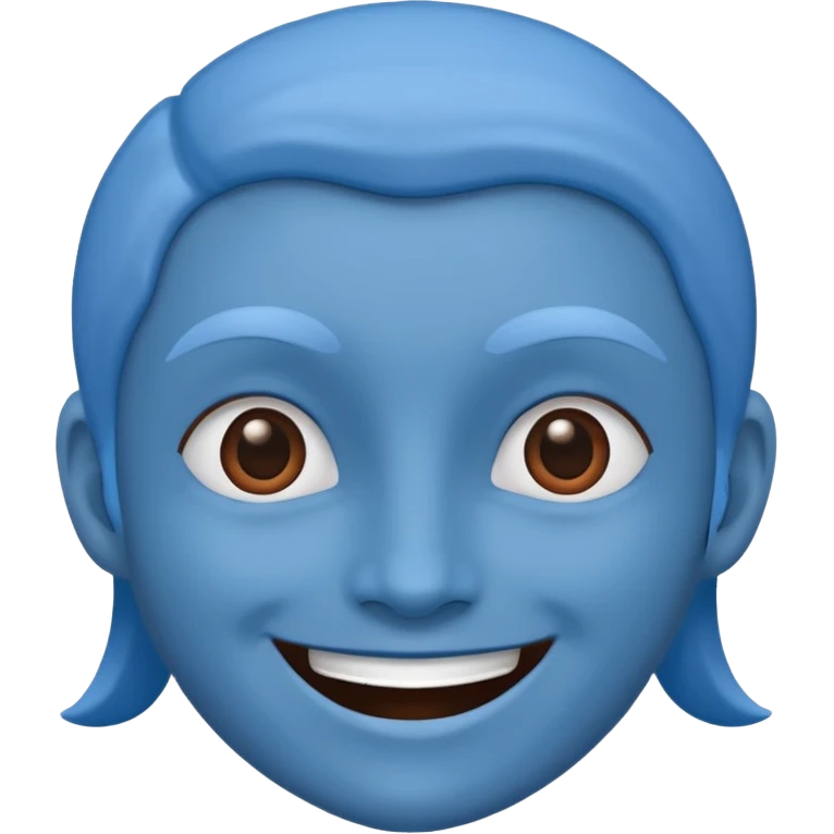 Blue tike emoji