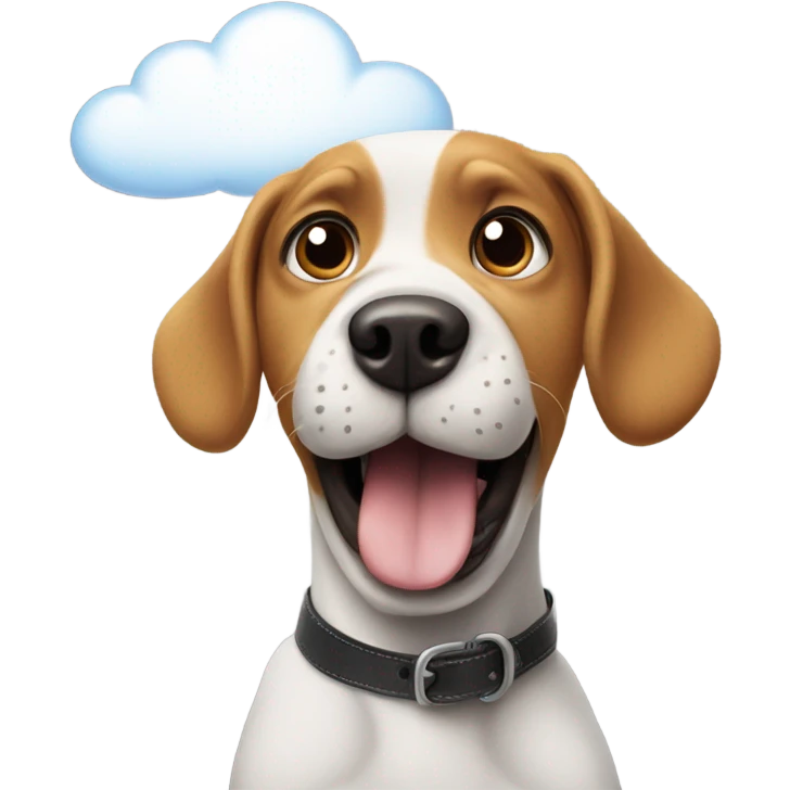 dog farting emoji