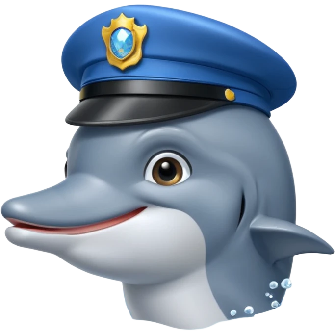 police dolphin emoji