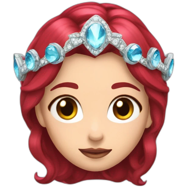 Wanda Maximoff tiara emoji