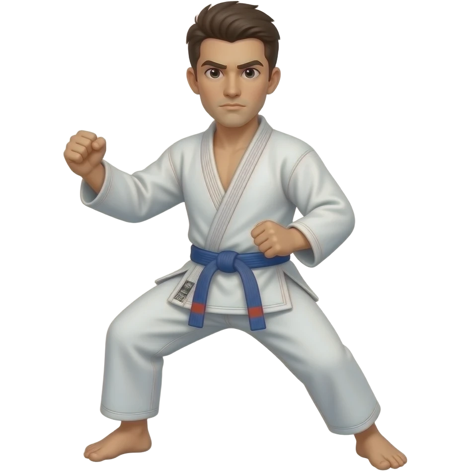 BLUE belt jiu jitsu emoji