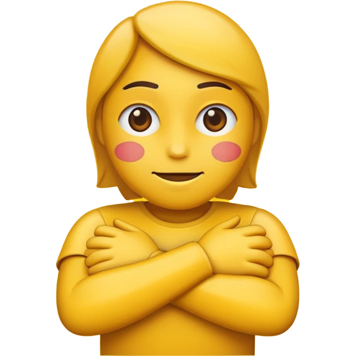 regular emoji crossing their arms emoji
