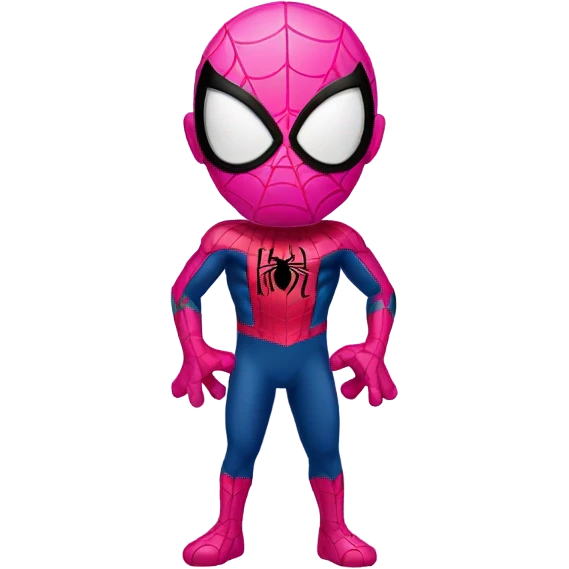 pink spider-man  emoji