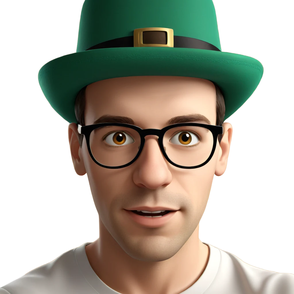male portrait in top hat emoji