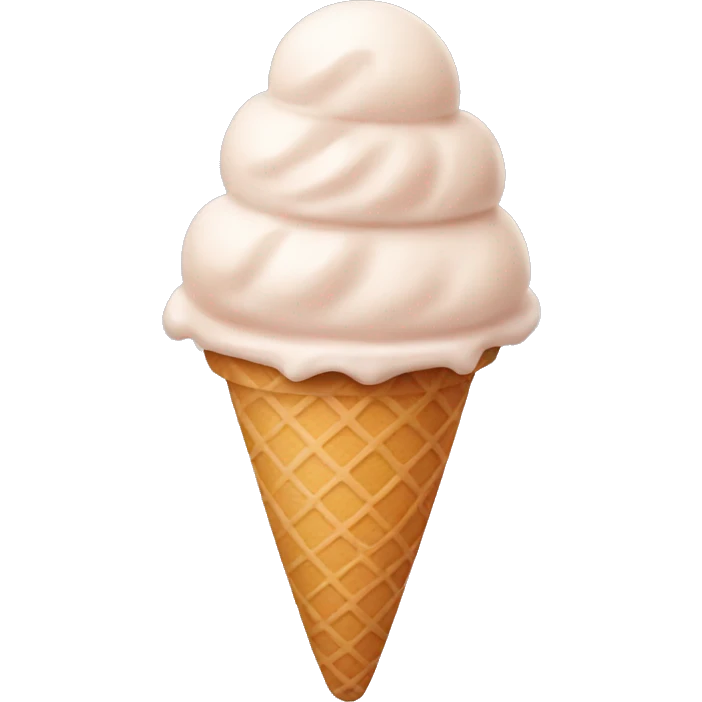 Ice cream emoji