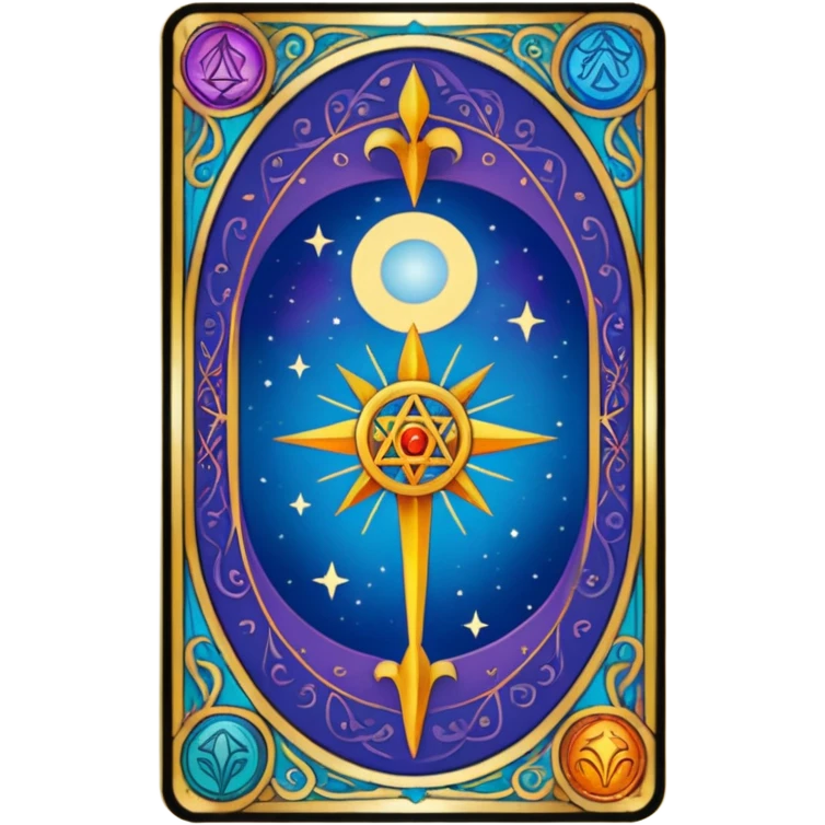 Карта таро emoji