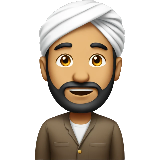 punjabi man saying waah emoji