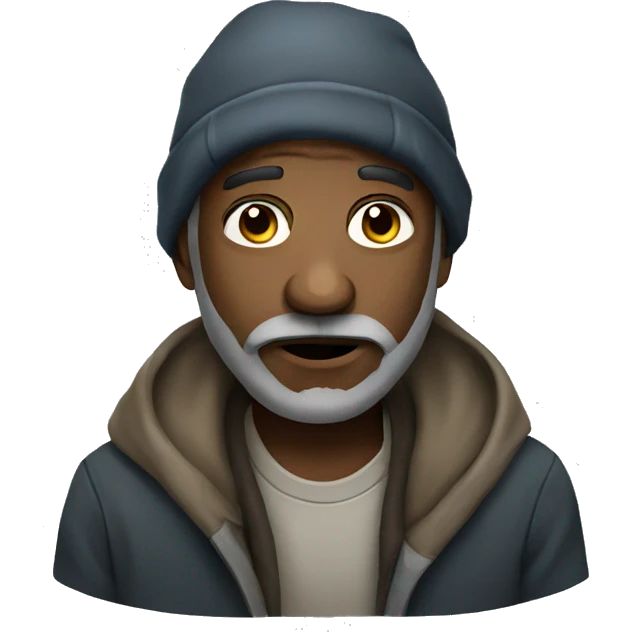 Homeless emoji