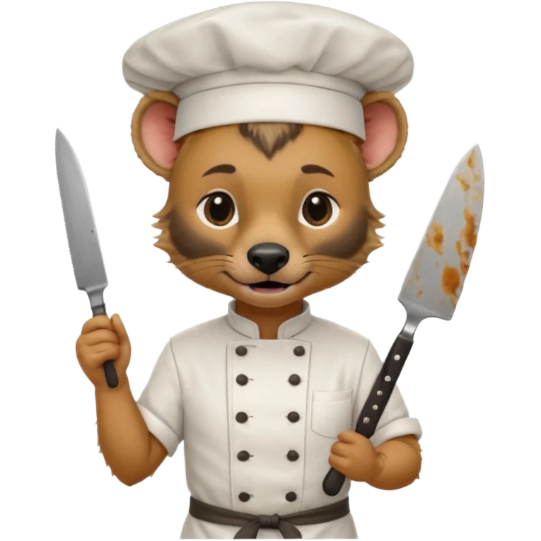 chef hyena emoji