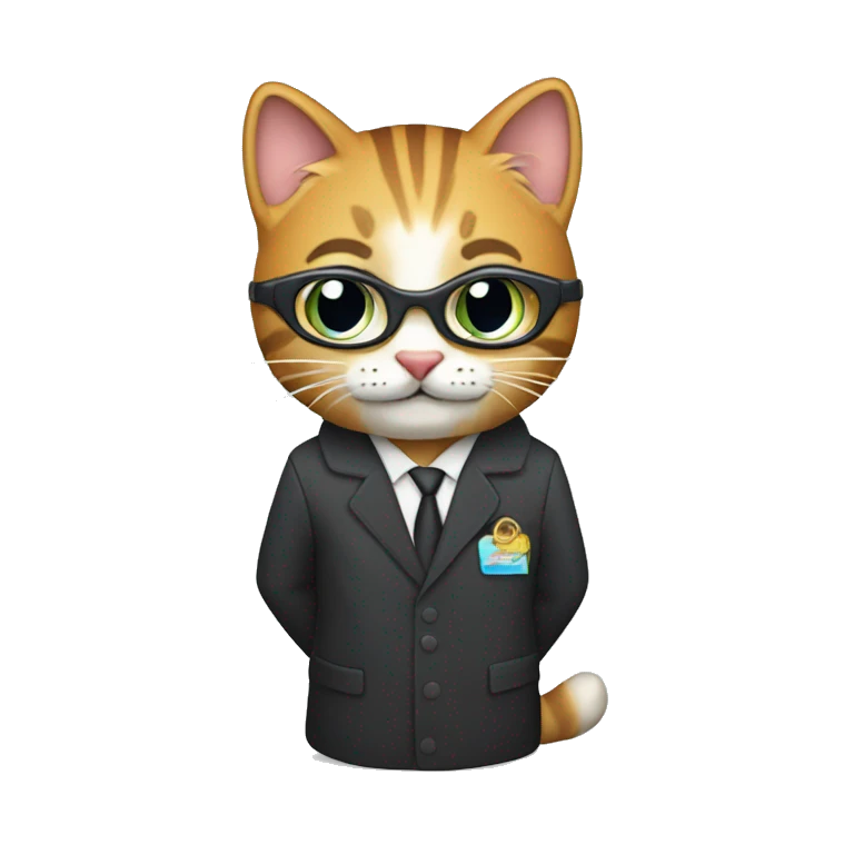 Кошка с телефоном  emoji