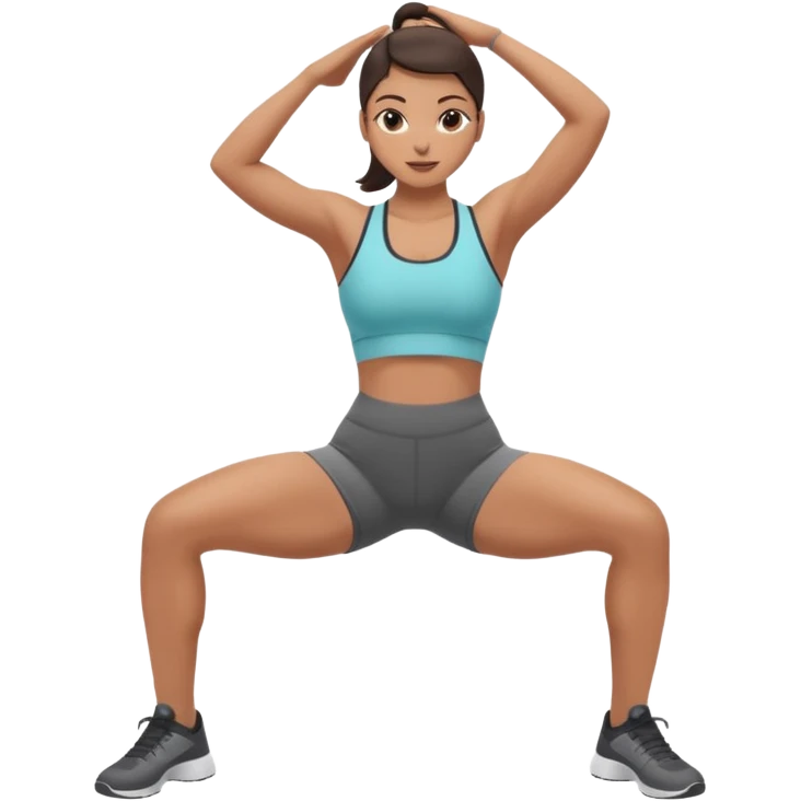 female glute exercise emoji