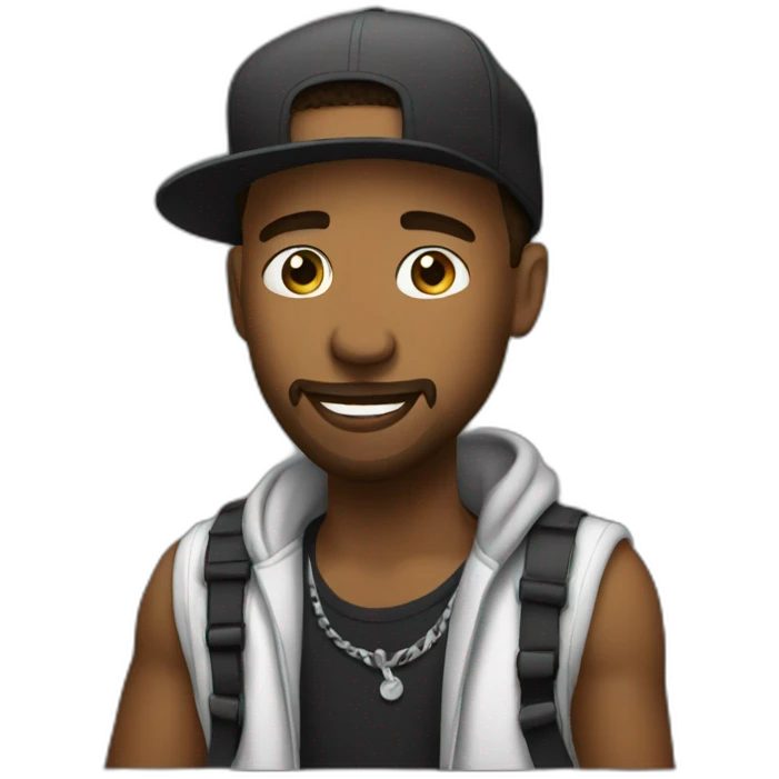 rap guy\ emoji