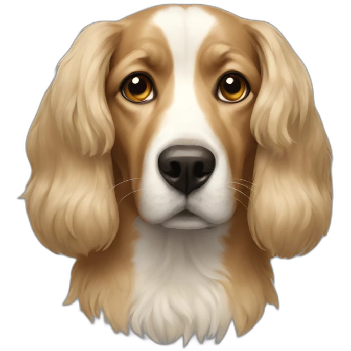 portrait dog emoji