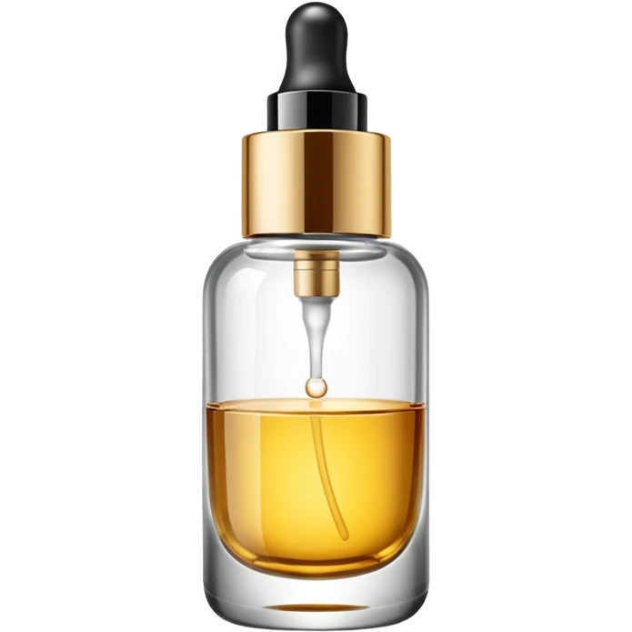Luxury skincare bottle emoji
