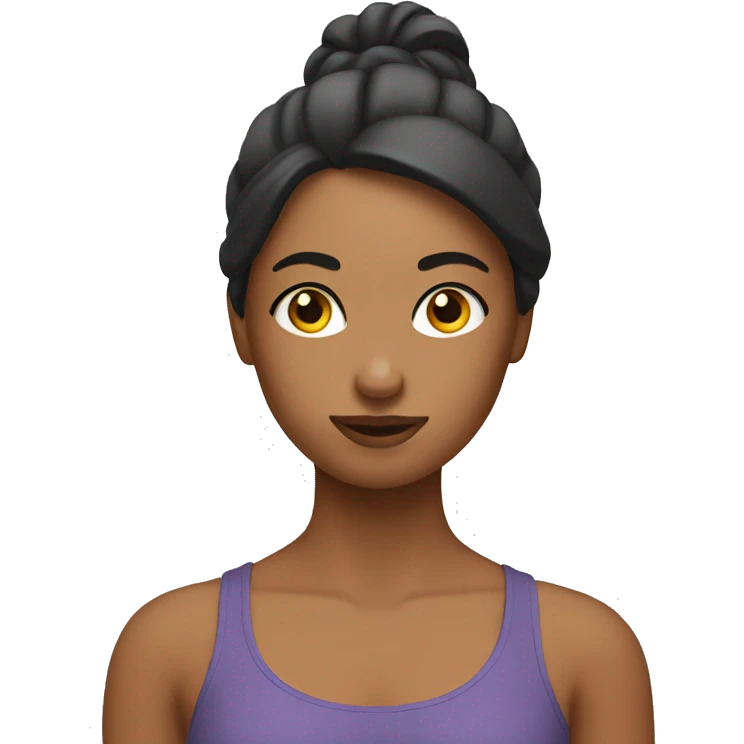 pilates girl emoji