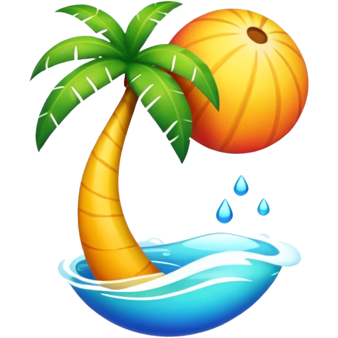 A tropical flojee emoji