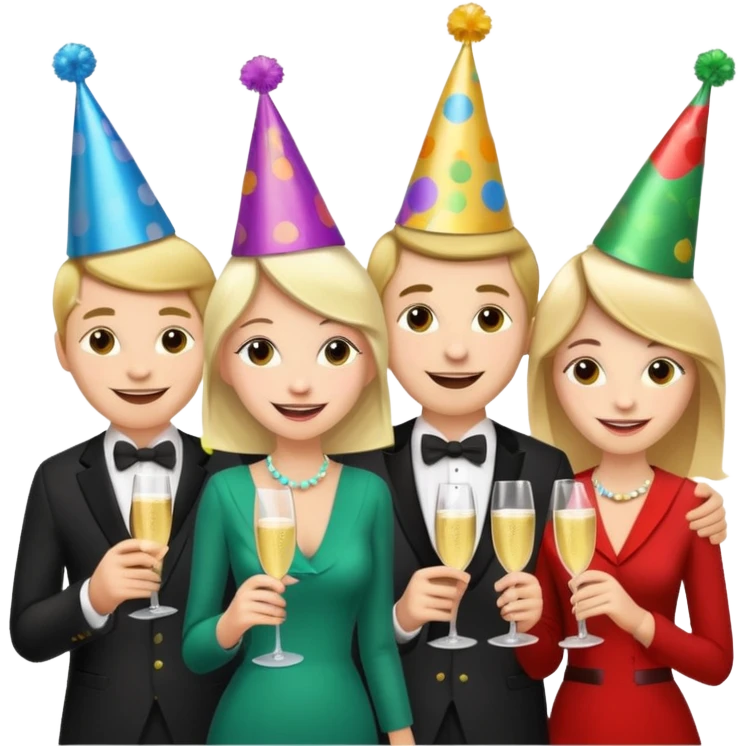 christmas party emoji