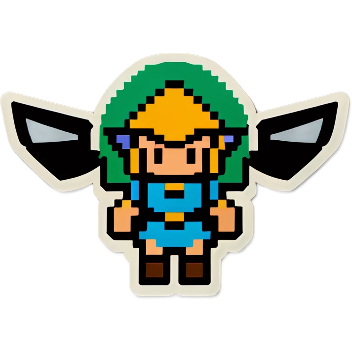 8 bit Zelda emoji