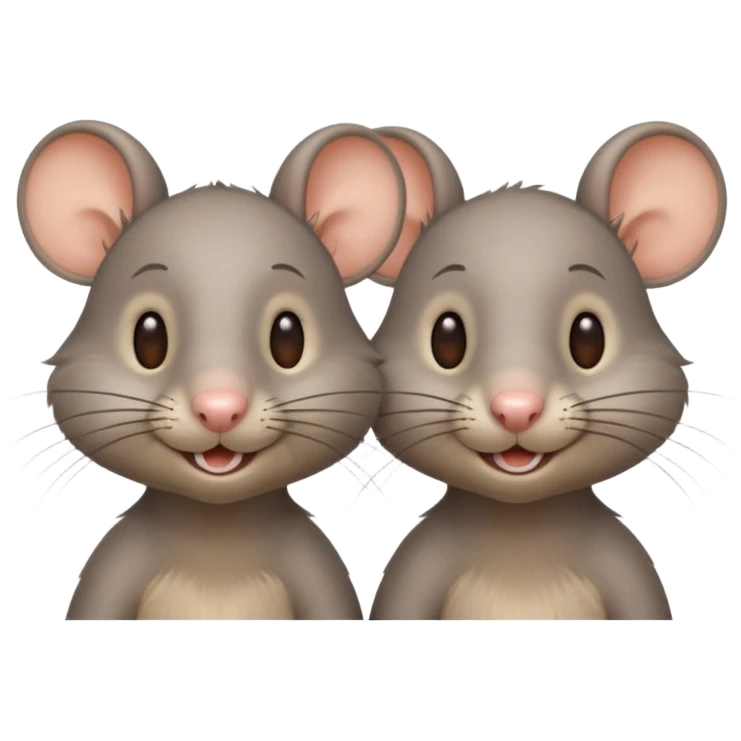 rat couple emoji