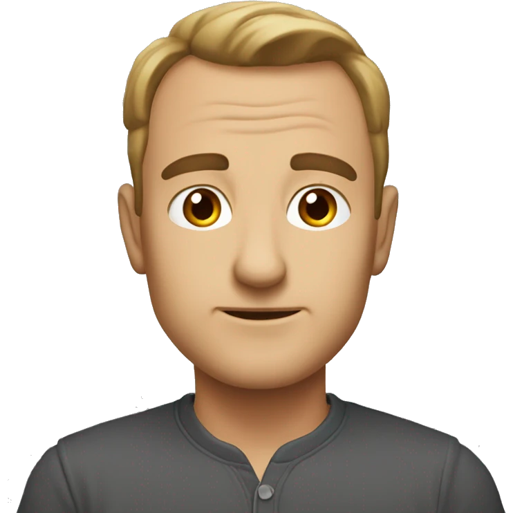 коричневый пудель emoji