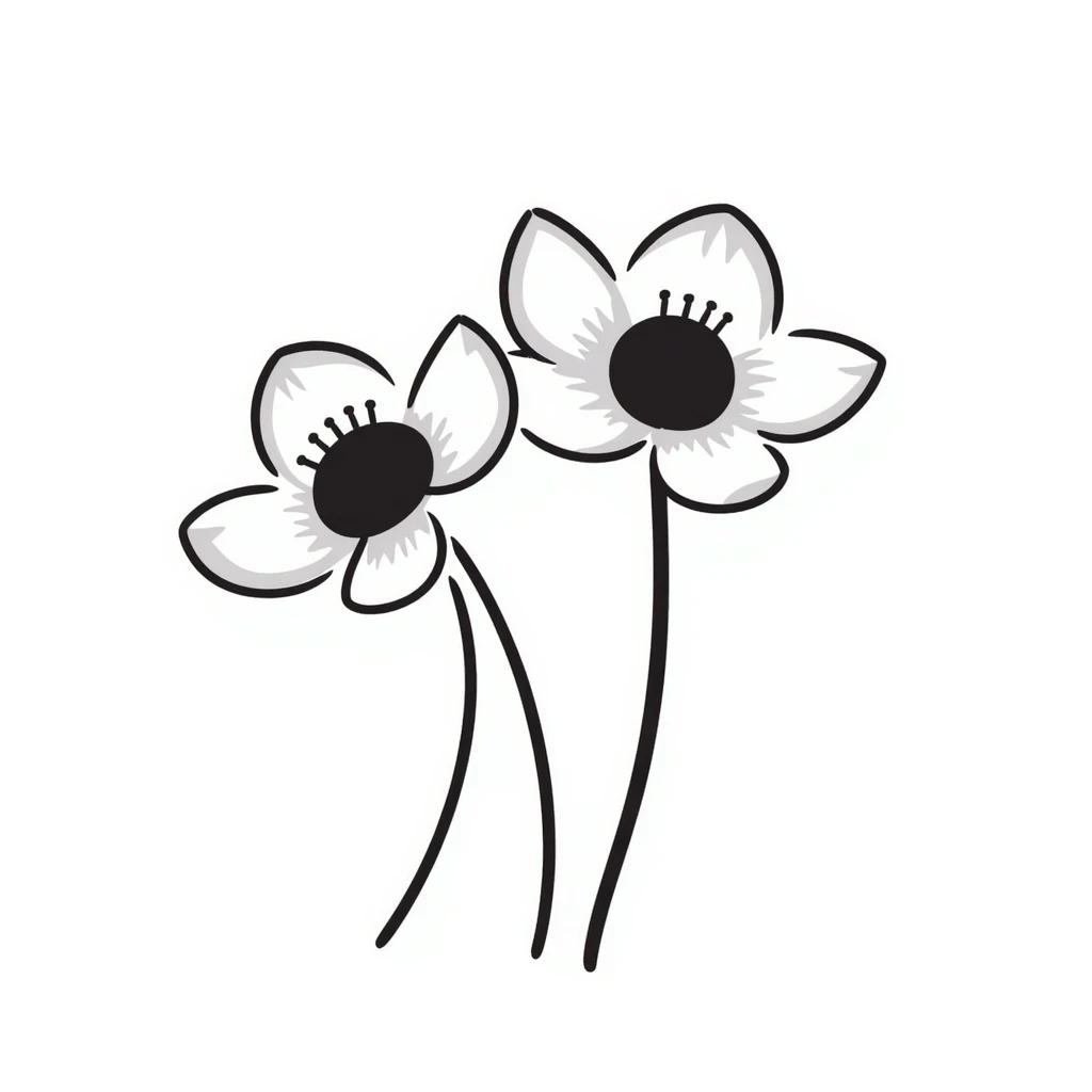 anemone flowers emoji
