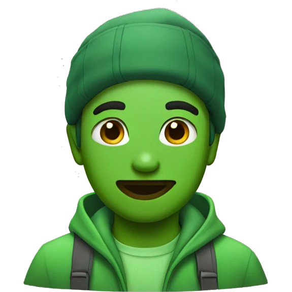green mood emoji