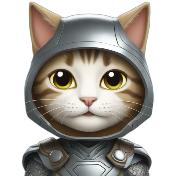 cat in thor suit emoji